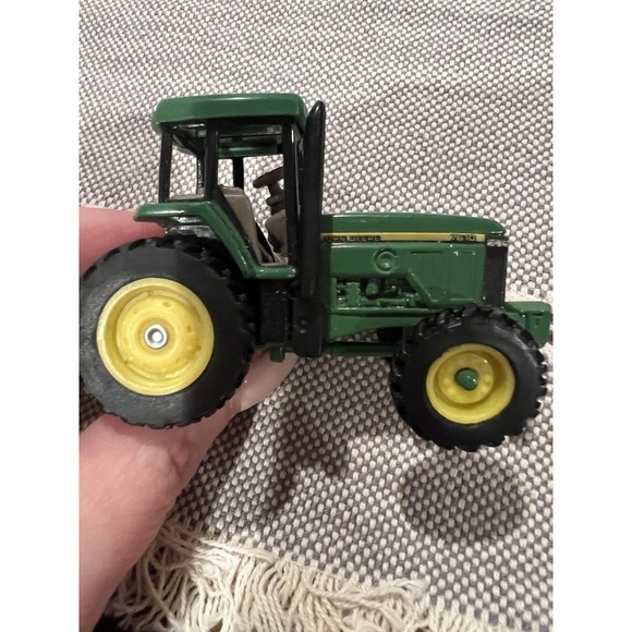 Ertl John Deere Die Cast John Deer Bull Dozer, John Deere 4 WD Tractor, EUC, Toy - Picture 3 of 9